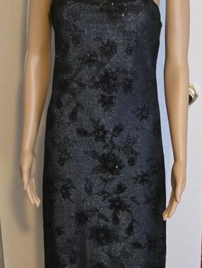 Burnout Velvet Overlay Evening Maxi